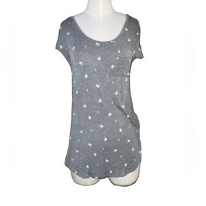 24/7 SHORT SLEEVE GREY SAILBOAT TEE